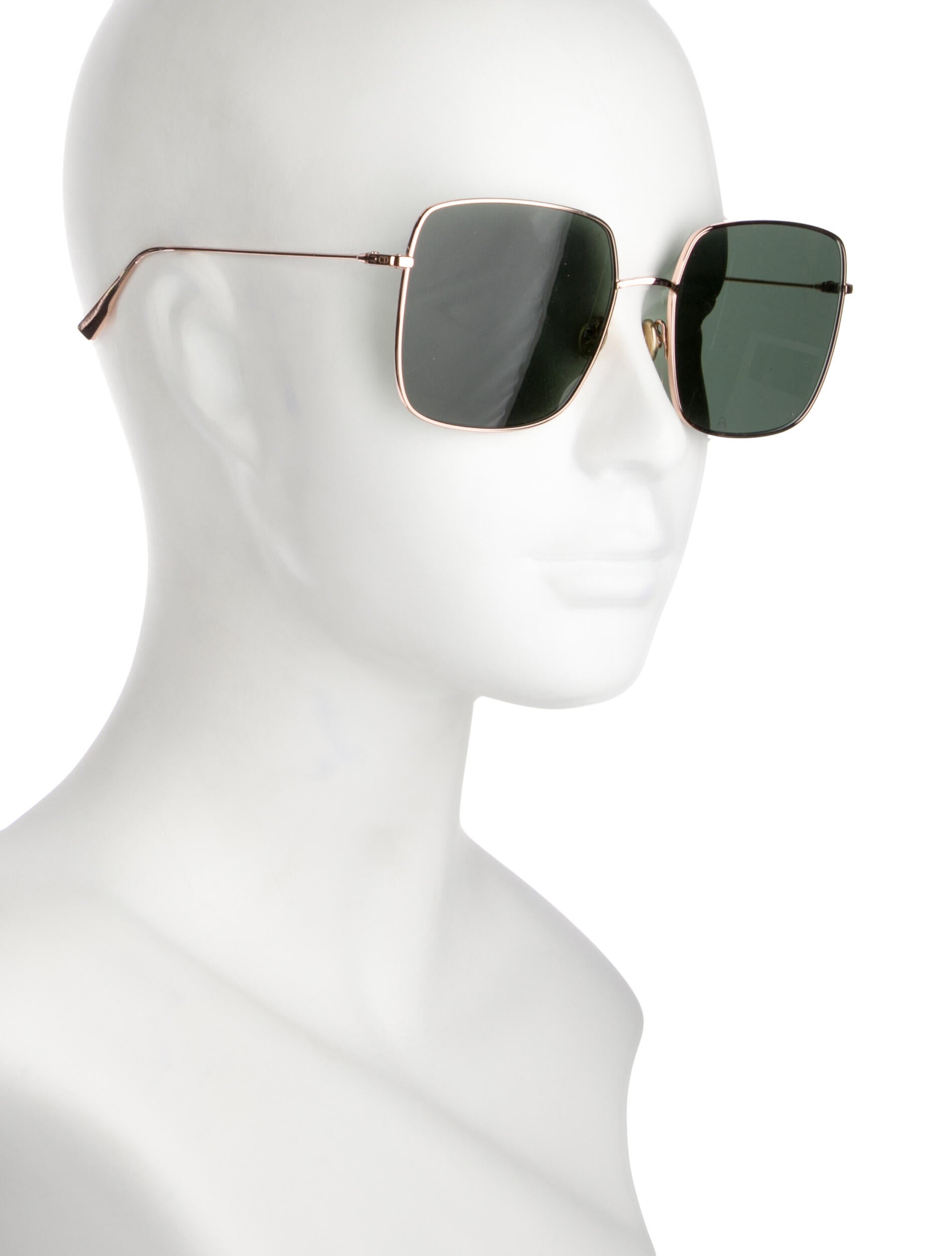 Christian Dior Square Tinted Sunglasses